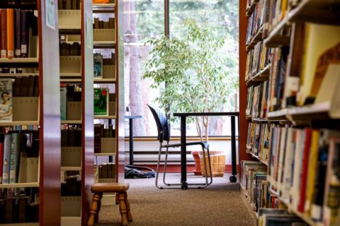 The Banff Public Library photo by Katharyn Sotvedt