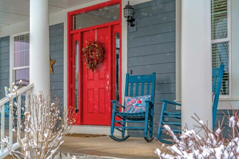 The front of a home with great curb appeal