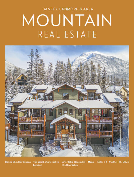 Mountain Real Estate magazine cover for March 2023